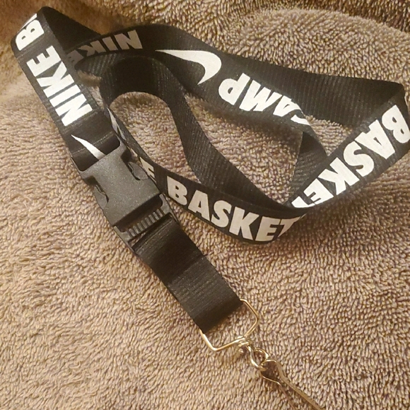 Nike Accessories - Nike Black and White Detachable Lanyard